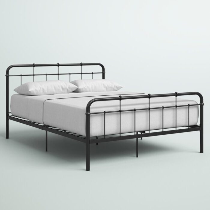 Sarik Metal Open-Frame Bed - Chic Decora