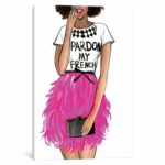 Sassy Ladies ” Pardon My French II ” by Rongrong DeVoe - Chic Decora