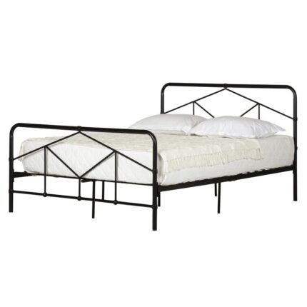 Anacaren Metal Open-Frame Bed - Chic Decora