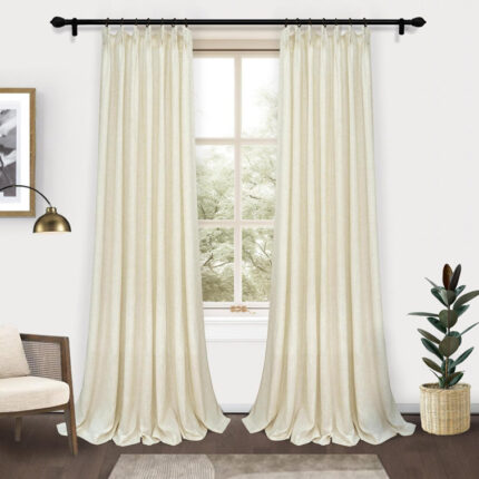 Shenandoah Polyester Room Darkening Curtain Pair (Set of 2) - Chic Decora