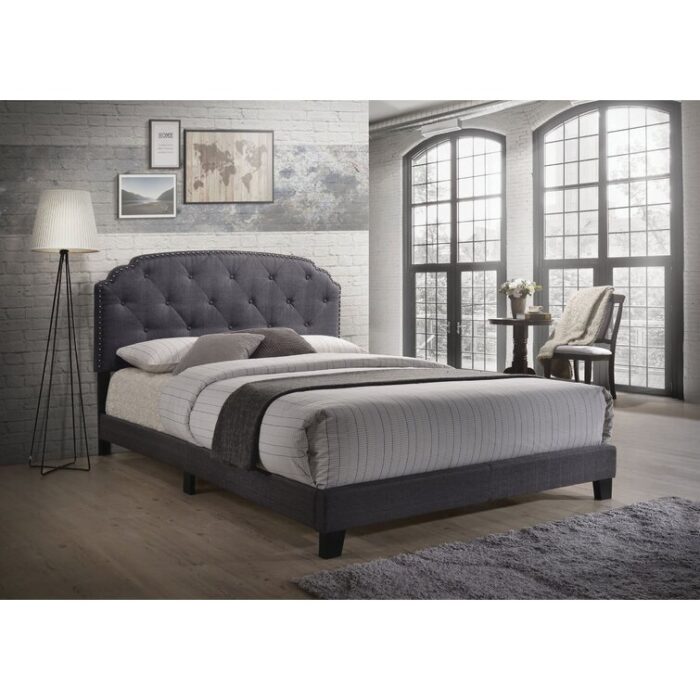 Scribner Upholstered Bed - Chic Decora