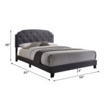 Scribner Upholstered Bed - Chic Decora