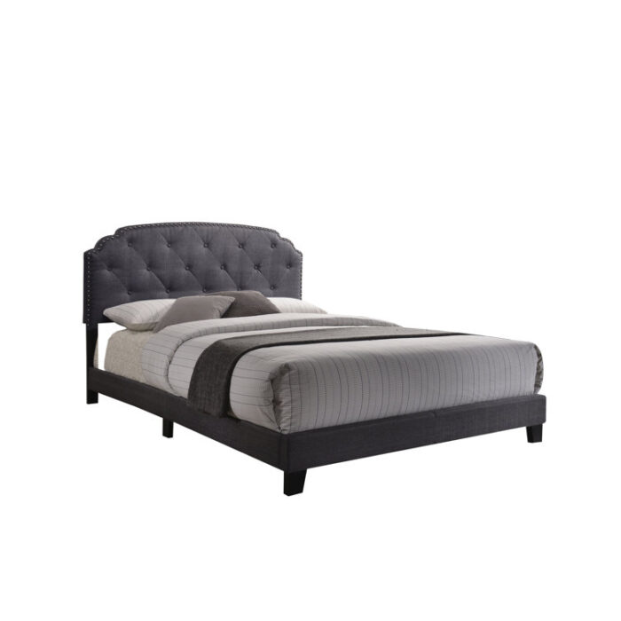 Scribner Upholstered Bed - Chic Decora