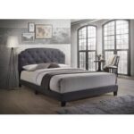 Cypert Vegan Leather Standard Bed - Chic Decora