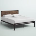 Seagroves Metal Platform Bed - Chic Decora