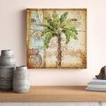 Sely ” Antique Palm Tree ” by Tre Sorelle Studios - Chic Decora