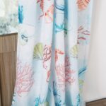 Semi-Sheer Rod Pocket Curtain Panels (Set of 2) - Chic Decora