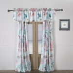 Semi-Sheer Rod Pocket Curtain Panels (Set of 2) - Chic Decora