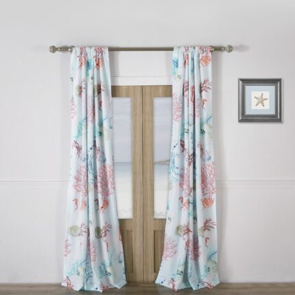 Surikova Cotton Room Darkening Curtain Pair (Set of 2) - Chic Decora