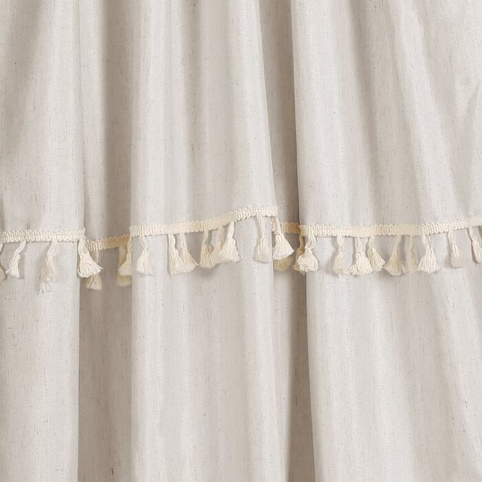 Semi Sheer Curtain Pair (Set of 2) - Chic Decora