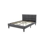 Serta Candace Tufted Upholstered Low Profile Platform Bed - Chic Decora