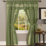 Shipley Synthetic Semi Sheer Curtain Pair (Set of 2) - Chic Decora