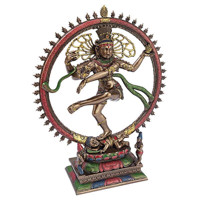 Shiva Dancing Goddess of Cosmic Energy Figurine - Chic Decora