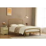 Sierrea Metal Platform Bed - Chic Decora