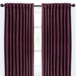 Silex Polyester Room Darkening Curtain Pair (Set of 2) - Chic Decora