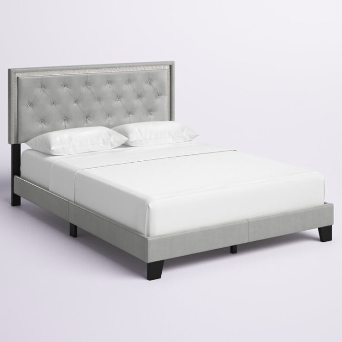 Sima Vegan Leather Bed - Chic Decora