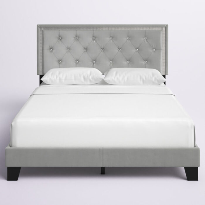 Sima Vegan Leather Bed - Chic Decora