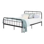 Simrin Metal Slat Bed - Chic Decora