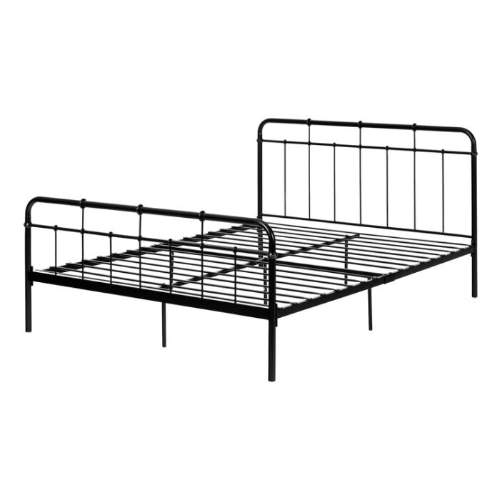 Simrin Metal Slat Bed - Chic Decora