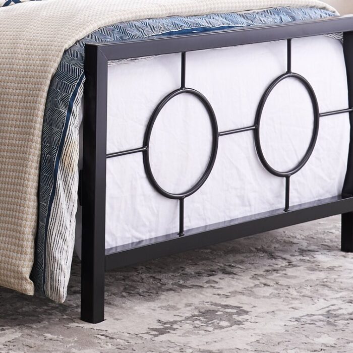 Singraul Metal Open-Frame Bed - Chic Decora