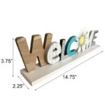 Singson Text & Numbers Letter Block - Chic Decora