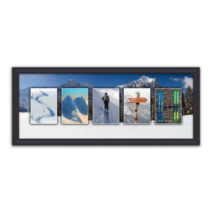 Skiing Name Art – Personalized Gift Framed Canvas - Chic Decora