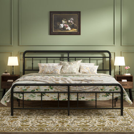 Padula Upholstered Standard Bed - Chic Decora