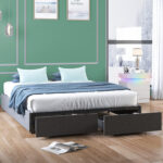 Slat Storage Bed - Chic Decora