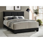 Smaro Vegan Leather Platform Bed - Chic Decora