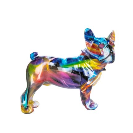 Smoke Art Bulldog Ears Up – 9.5″ long - Chic Decora