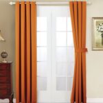 Solid Blackout Curtain Panel (Set of 2) - Chic Decora