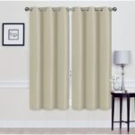 Solid Blackout Thermal Grommet Curtain Panel Set (Set of 2) - Chic Decora