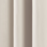 Solid Blackout Thermal Grommet Curtain Panels (Set of 2) - Chic Decora