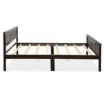 Solid Wood Slat Bed - Chic Decora