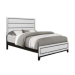 Solid Wood Standard Bed - Chic Decora