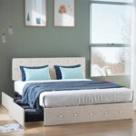 Krech Upholstered Platform Storage Bed - Chic Decora