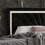 Soufian Upholstered Standard Bed - Chic Decora