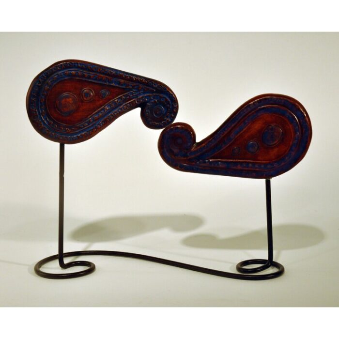 Southwest Paisley Handmade Abstract Figurines & Sculptures - Chic Decora