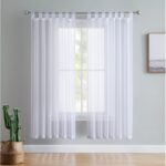 Speers Polyester Sheer Curtain Pair (Set of 2) - Chic Decora