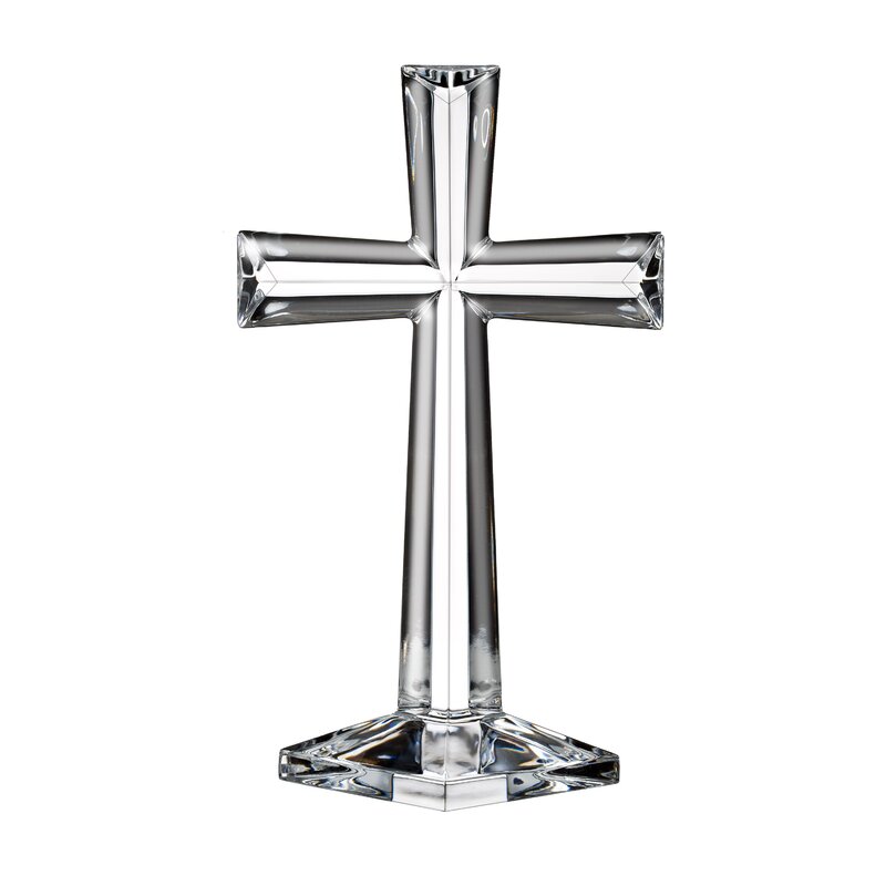 Spirituality Standing Cross Sculpture - Chic Decora