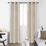 Spurgh Polyester Room Darkening Curtain Pair (Set of 2) - Chic Decora