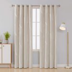 Spurgh Polyester Room Darkening Curtain Pair (Set of 2) - Chic Decora