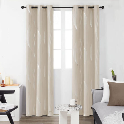 Belterra Polyester Sheer Curtain Pair (Set of 2) - Chic Decora