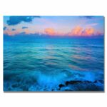 St. Marten’s Sunset Photographic Print on Canvas - Chic Decora