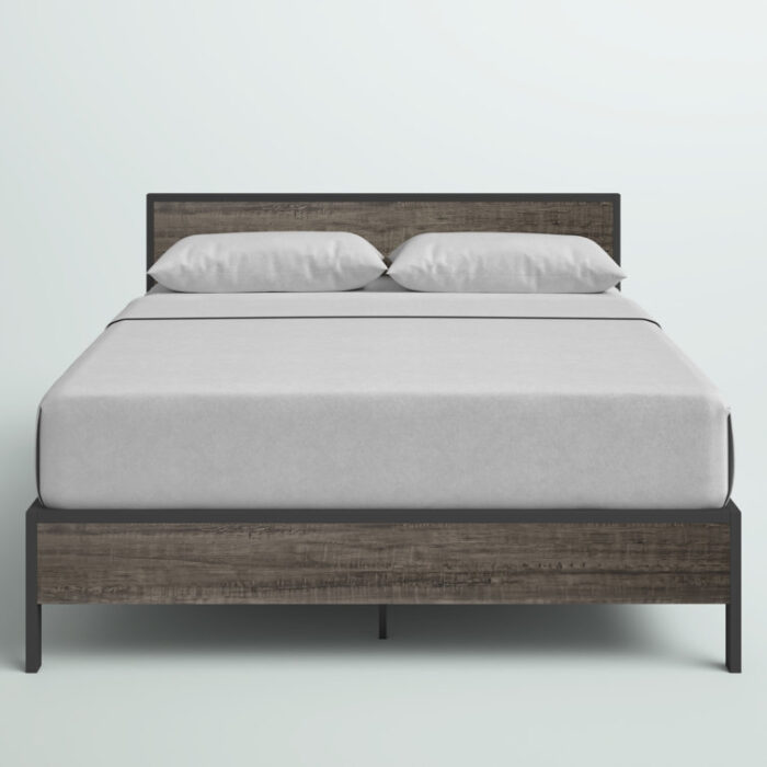 Stacey Metal Open-Frame Bed - Chic Decora