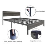 Stacey Metal Open-Frame Bed - Chic Decora