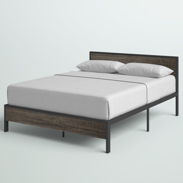 Stacey Metal Open-Frame Bed - Chic Decora