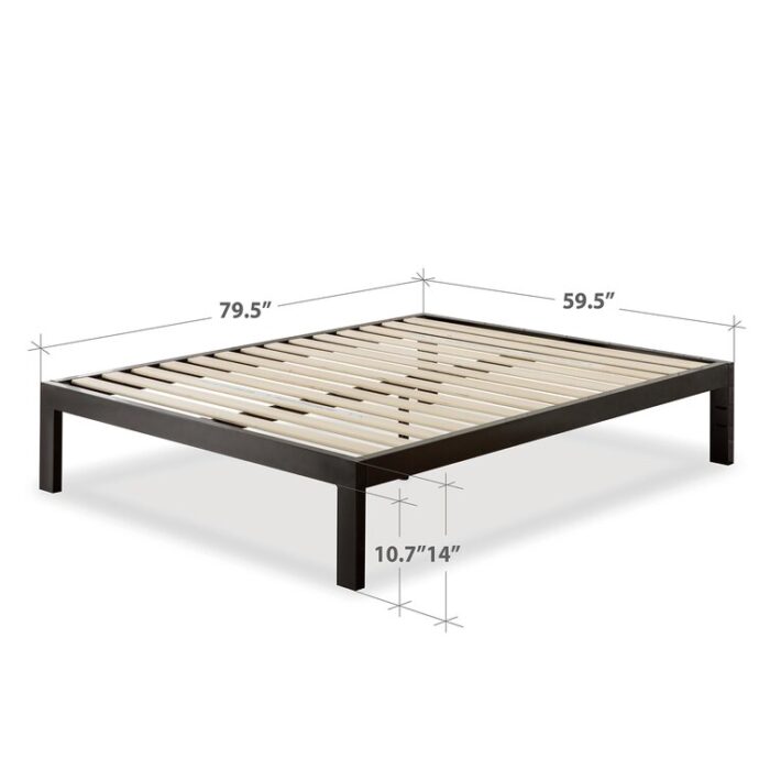 Steel Bed Frame - Chic Decora