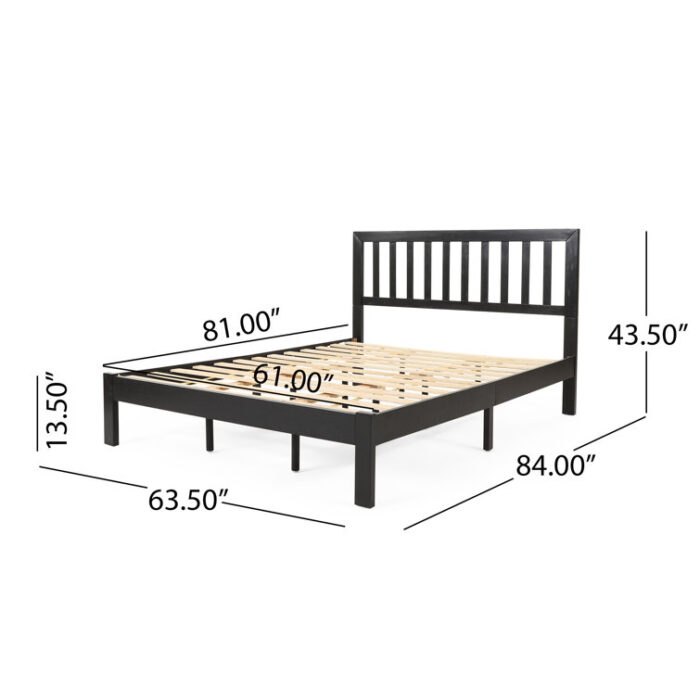 Stella Slat Bed - Chic Decora