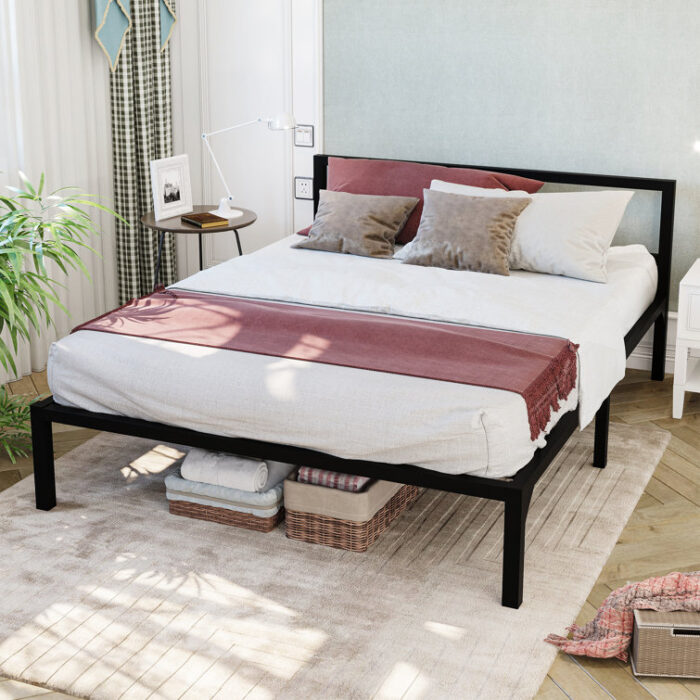 Storage Platform Bed - Chic Decora